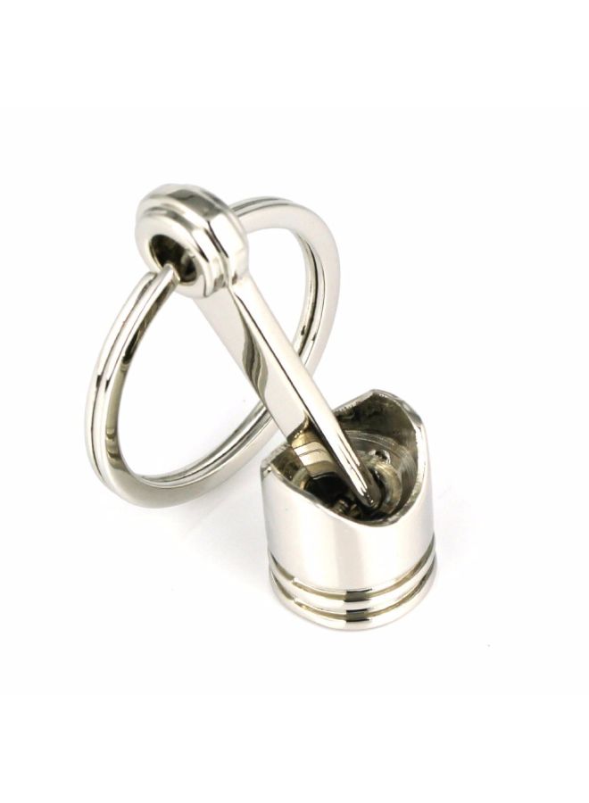 NIBEMINENT Zinc Car Piston Keychain