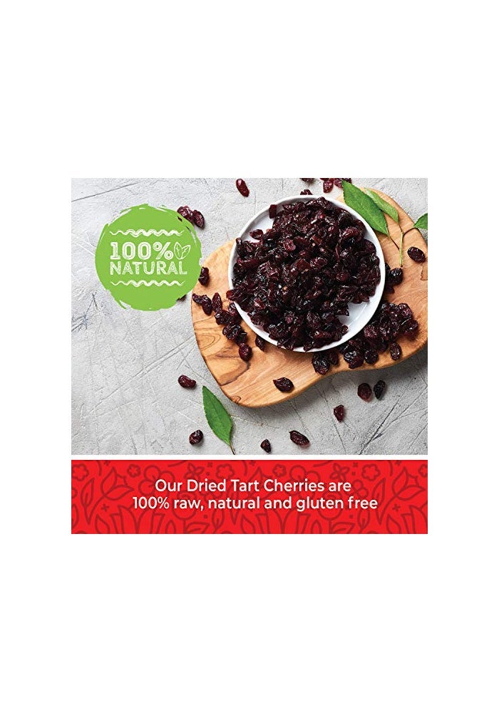 Herbaila Dried Cherries Tart Cherry Montmorency Tart Cherries Dried Sour Cherries Fresh Montmorency Dried Tart Cherries Dried Cherries AllNatural Whole Sour Cherry 1lb - Image 5
