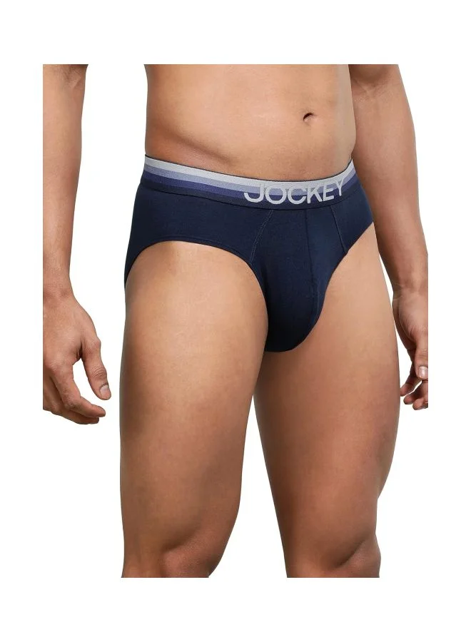 JOCKEY Jockey US07 Men Super Combed Cotton Elastane Stretch Solid Brief with Ultra soft Waistband