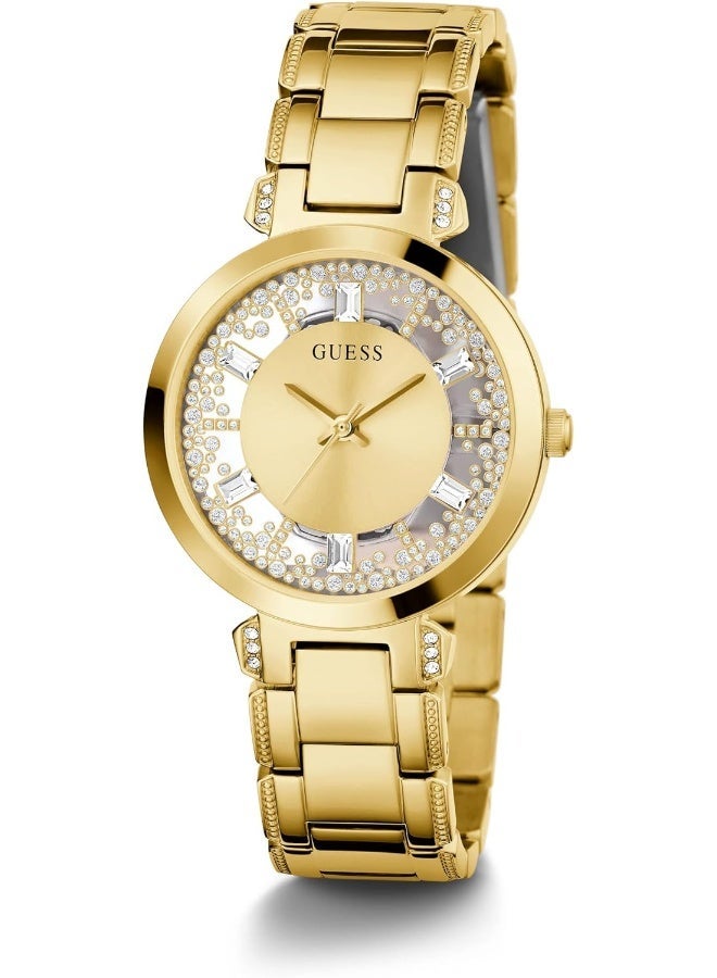 GUESS ساعة GUESS كريستال كلير للنساء - Image 5