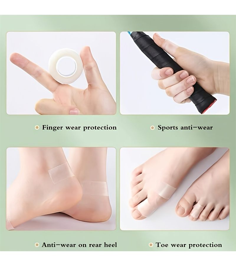 Comfortable Invisible Heel Toe Pads 3pcs Anti Blister Cushion Insoles for High Heels Foot Protection - Image 5