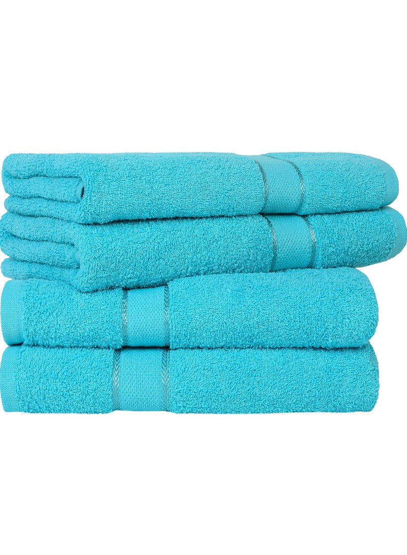 Bliss Casa Bath Towel Set (4 Pack, 70 X 140 cm) - Quick Drying Highly Absorbent Thick Bathroom Towels - Soft Hotel Quality for Bath and Spa - Image 5