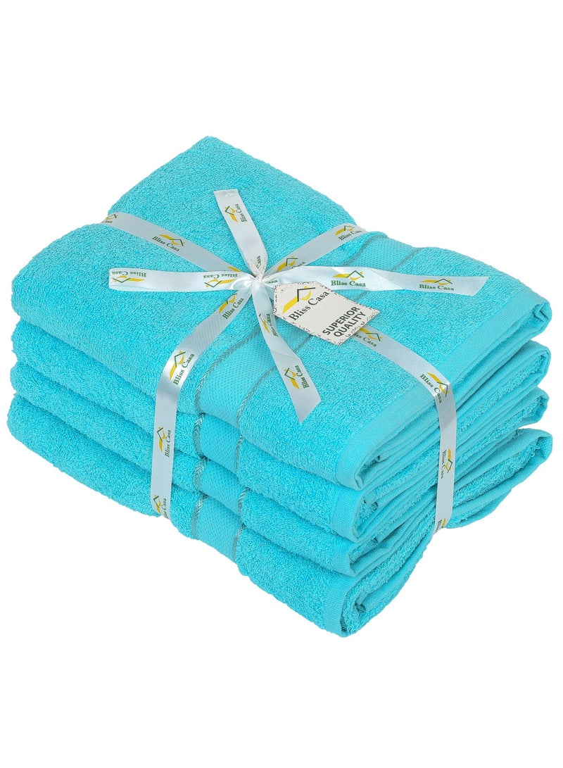Bliss Casa Bath Towel Set (4 Pack, 70 X 140 cm) - Quick Drying Highly Absorbent Thick Bathroom Towels - Soft Hotel Quality for Bath and Spa - Image 2