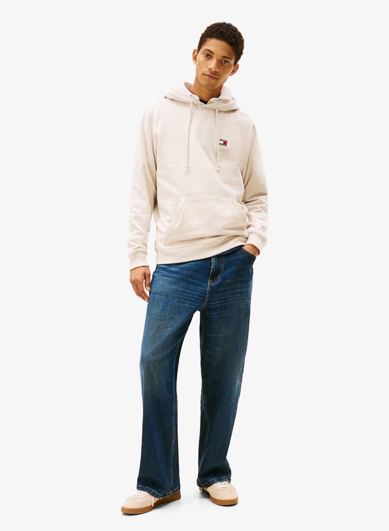 TOMMY JEANS Tonal Tommy Badge Terry Hoody - Image 4