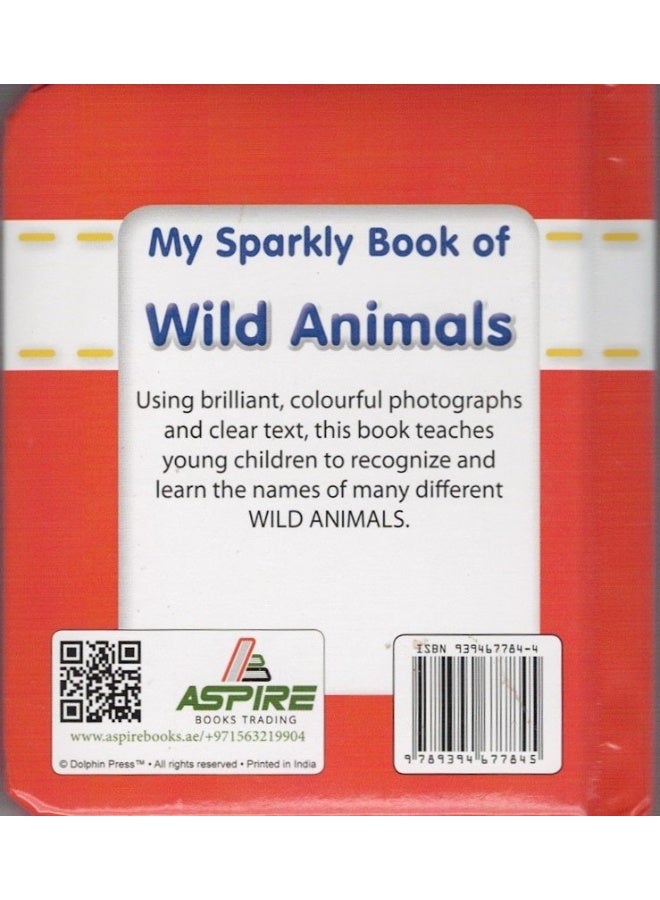 Sparkly Padded Books English: Wild Animals - Image 2
