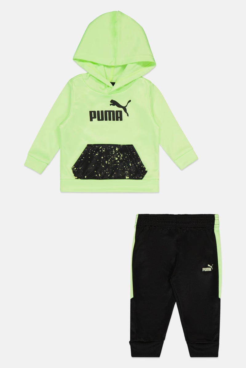 PUMA بدلة تدريب للأطفال الأولاد 2 قطعة، متعددة الألوان - Image 3