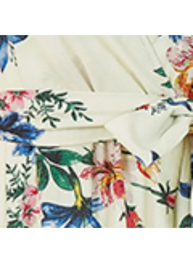 MELA LONDON Floral Print Midi Dress