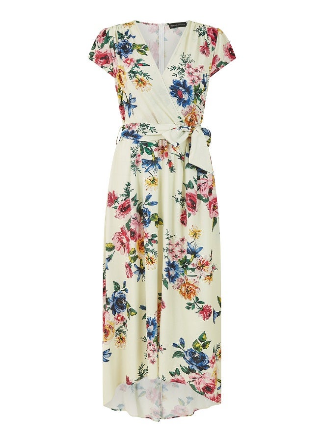 MELA LONDON Floral Print Midi Dress - Image 5