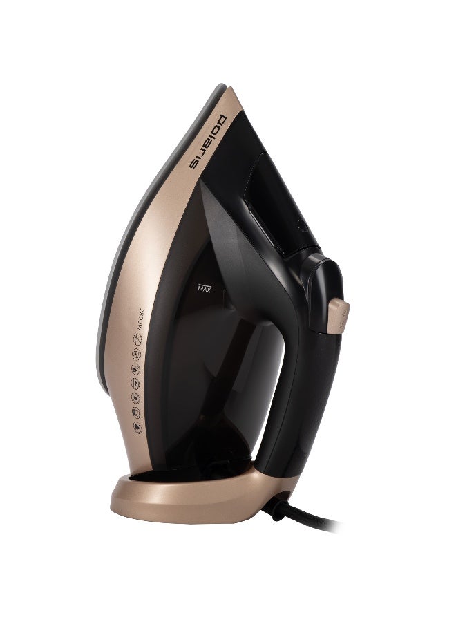 Polaris PIR 2852AK Smart Steam Iron | 2800 W | SMART TEMP Optimal Temp | PRO 6 X-Slide Ceramic Soleplate | 100 g/min Steam | 350 ml Tank | Auto Shut-Off | Anti-Drip & Anti-Scale | Self-Cleaning - Image 1