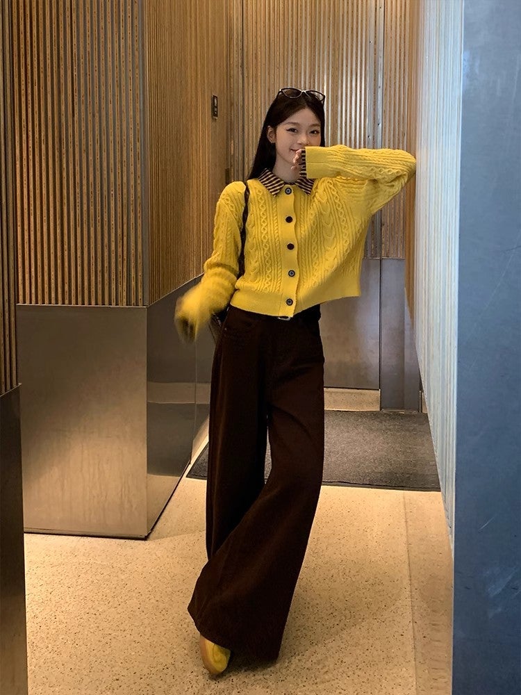Spring Autumn Chic Slim-Fit Slimming Long-Sleeved Top Design All-Match Top - Image 4
