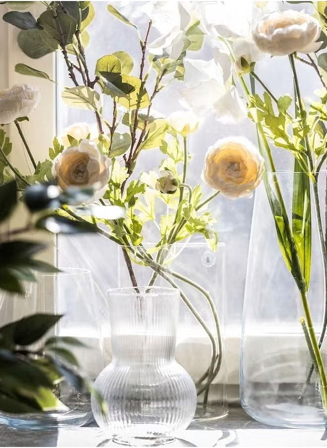 erorex Vase Clear Glass 17 cm  - Image 4