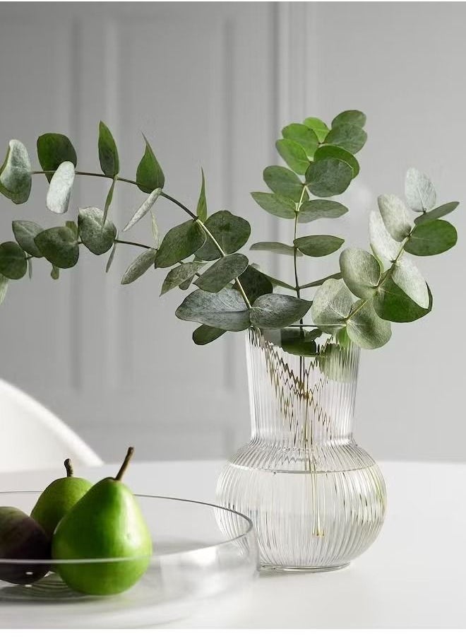 erorex Vase Clear Glass 17 cm  - Image 3