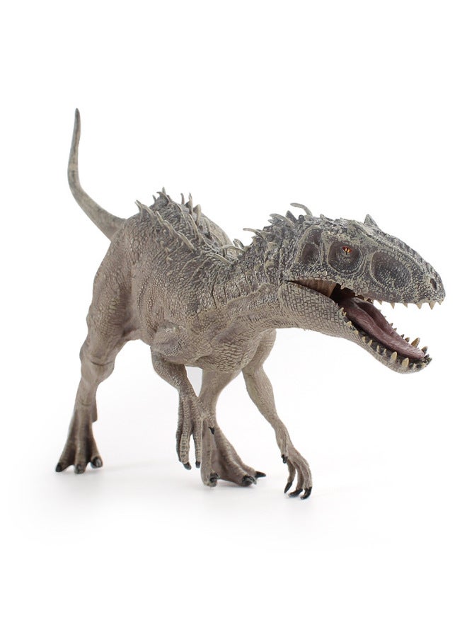 Jurassic Dinosaur World Prehistoric Realistic Solid Tyrannosaurus Rex Mouth Movable Model Toy Dinosaur Simulation Ornament-Color:LX866 Black Sticklebacks 189.8G - Image 4