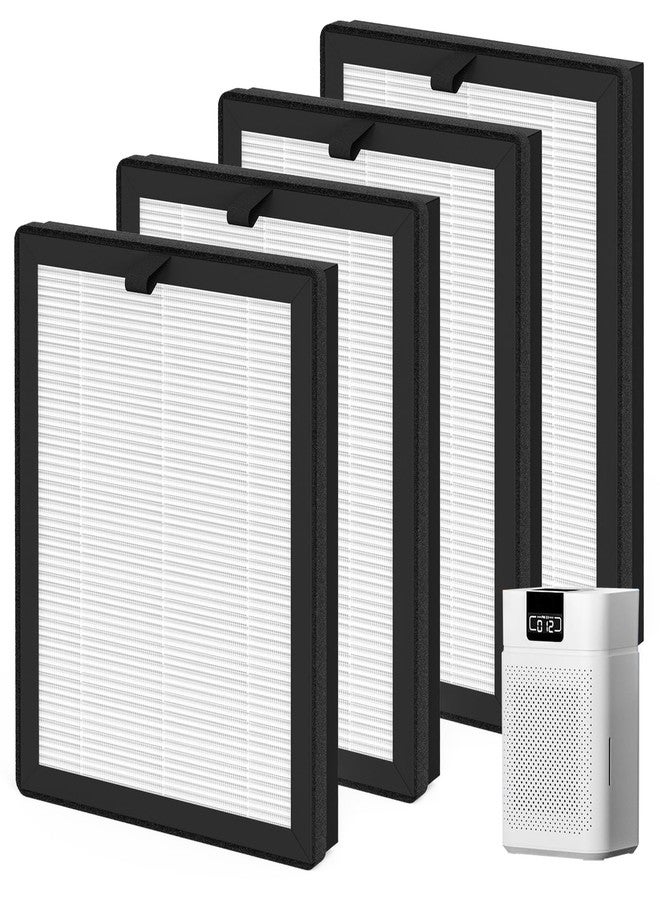 Harebery 4-Pack ClearAir-A5 Replacement Filter Compatible with A5 Purifier, 3-Stage Filtration System - Image 1