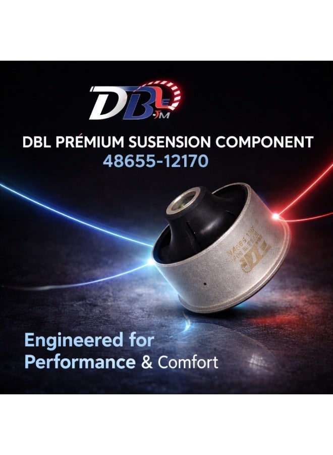 DBL Bush Sub Assy 48655-0K090 For Fortuner & Hilux Double 2006–2015 Rear Suspension Bushing Made In Japan - Image 5
