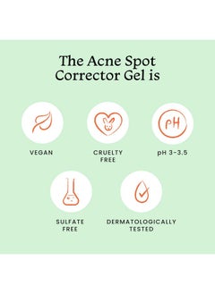 foxtale 2% Salicylic Acid Acne Spot Corrector Gel, Reduces Pimples Overnight And Prevents Acne Scars, 2% Azelaic Acid & 3% Glycolic Acid, Men&Women -15Ml  - Image 5
