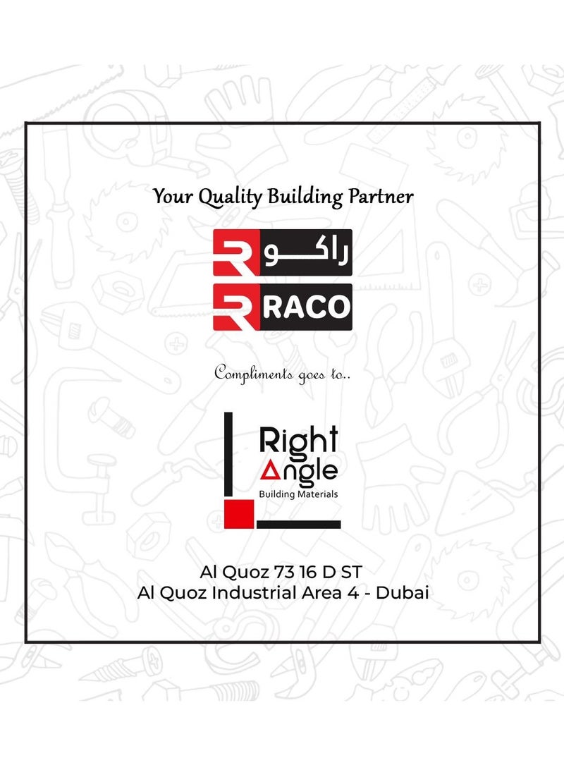 RACO All Purpose Nylon Rope for Both Indoor and Outdoor Purpose Strong Multifunctional Soft 100% Nylon Rope Natural Twisted Durable Long Ropes 45 Meter Length-BLUE - Image 5