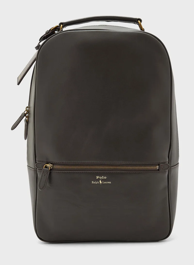 POLO RALPH LAUREN Leather Backpack