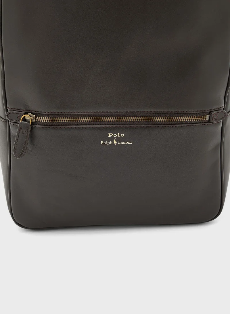 POLO RALPH LAUREN Leather Backpack