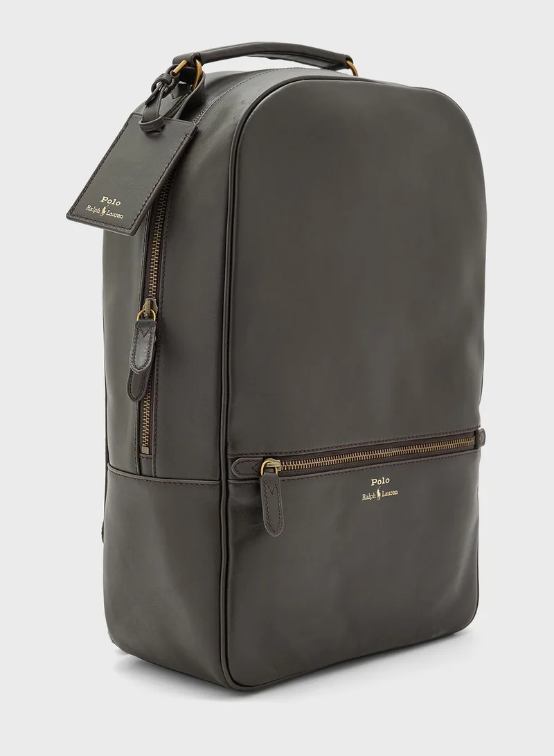 POLO RALPH LAUREN Leather Backpack
