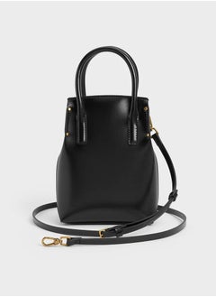 Rene Elongated Top Handle Bag & Crossbody Bag - Black - pzsku/Z3086AD8FD037509EFD2BZ/45/_/1735045755/e346b35b-cec7-4d8f-8b31-6f54f7c400b9