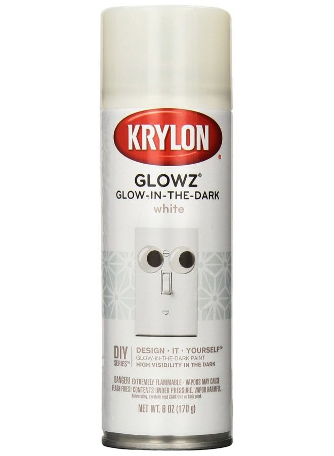 KRYLON طلاء رذاذ K03152000، 6 أونصة (عبوة من 1)، أبيض - Image 1