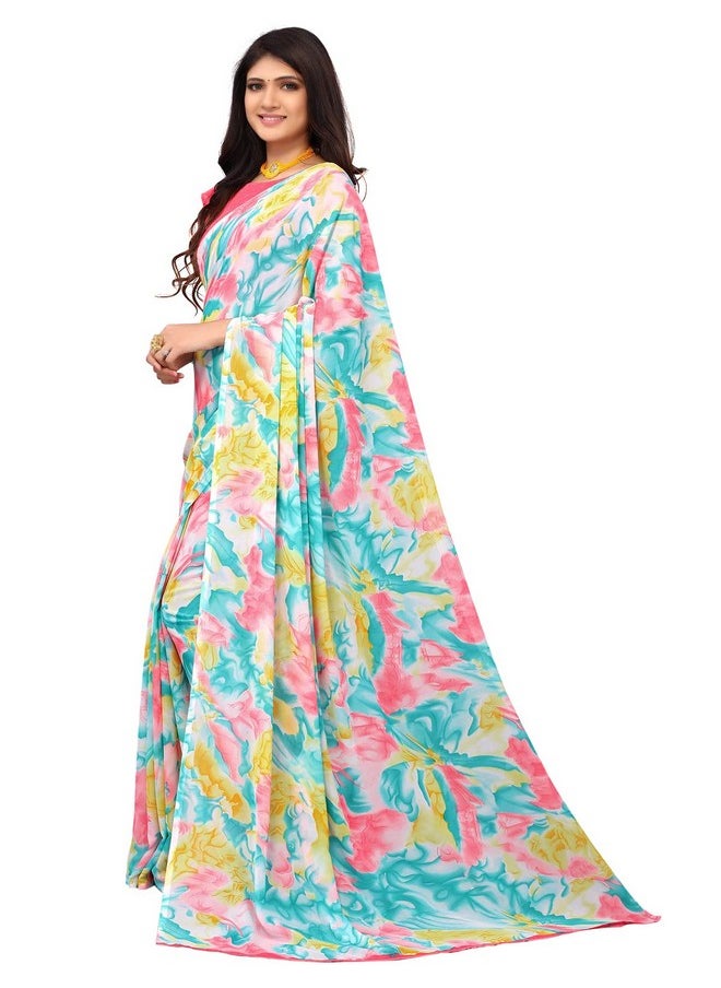 SIRIL Women's Printed Georgette Saree with Unstitched Blouse Piece(2571S991_Multi) - pzsku/Z3087216A4ABC6ABAB1DDZ/45/_/1740117852/8b16087a-2b08-48e4-b221-dfb8fe565a68