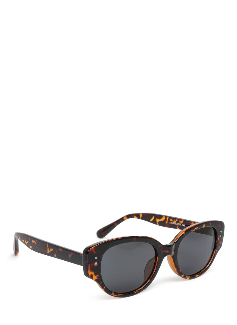 London Rag - Durable Cat Eye Sunglasses in Leopard - Image 1
