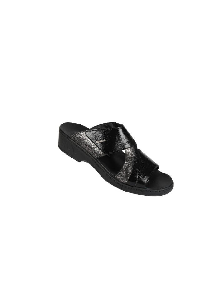 Josef Seibel - Josef Seibel Ladies Comfort Wedge Sandals 08824-AR50731 Platin 36 - Image 1