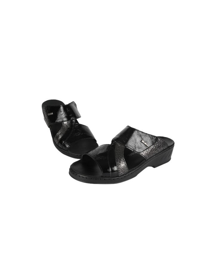 Josef Seibel - Josef Seibel Ladies Comfort Wedge Sandals 08824-AR50731 Platin 36 - Image 1
