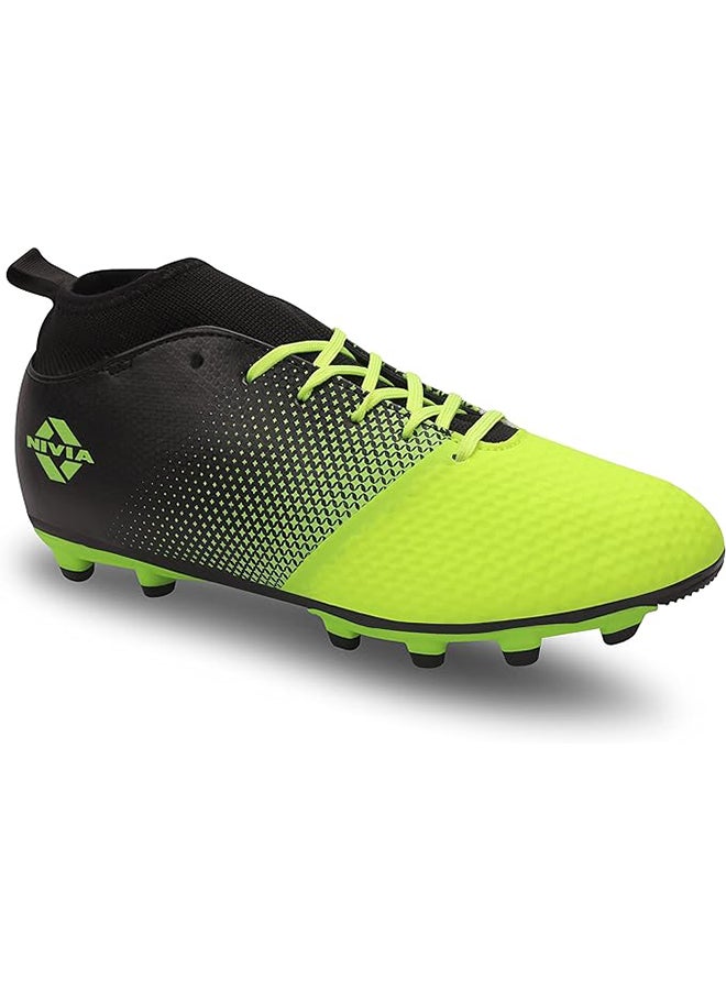 نيفيا أشتانج لأحذية كرة القدم | 11 المملكة المتحدة / 12 الولايات المتحدة / 45 الاتحاد الأوروبي | الجلود الاصطناعية | نعل بي في سي | ربط الدانتيل | وسادة قدم مبطنة - Image 1