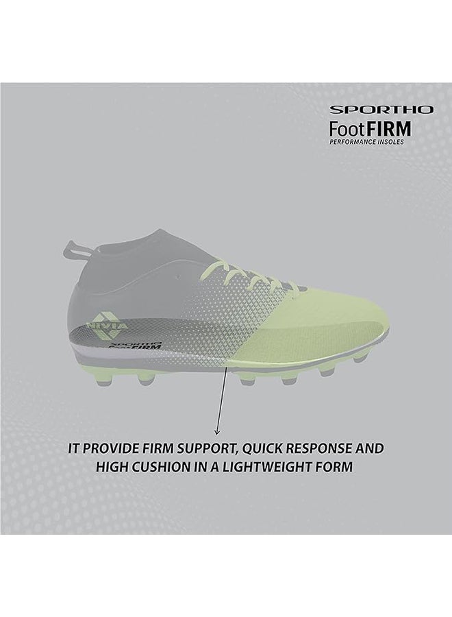 نيفيا أشتانج لأحذية كرة القدم | 11 المملكة المتحدة / 12 الولايات المتحدة / 45 الاتحاد الأوروبي | الجلود الاصطناعية | نعل بي في سي | ربط الدانتيل | وسادة قدم مبطنة - Image 5