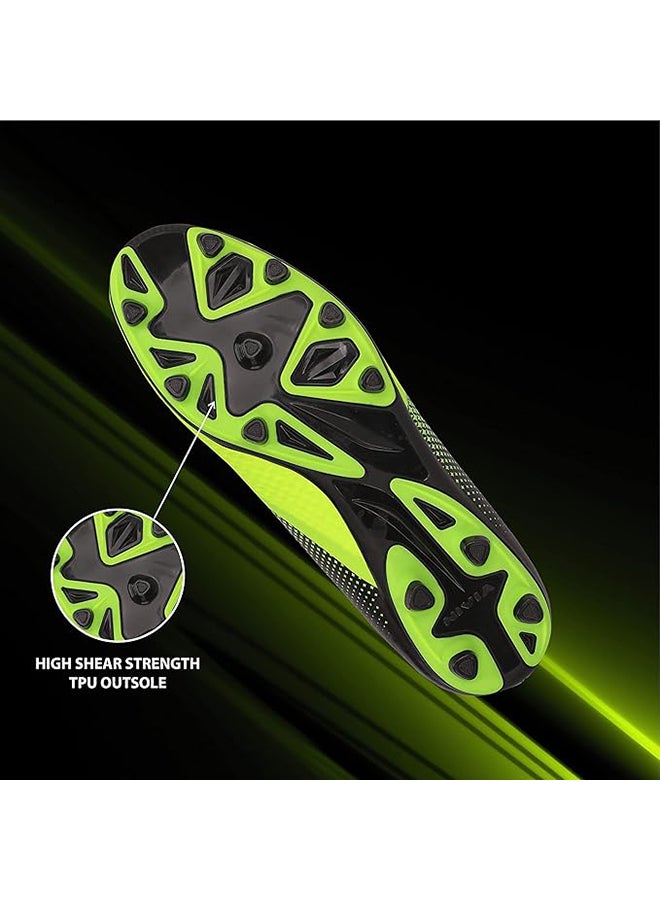 نيفيا أشتانج لأحذية كرة القدم | 11 المملكة المتحدة / 12 الولايات المتحدة / 45 الاتحاد الأوروبي | الجلود الاصطناعية | نعل بي في سي | ربط الدانتيل | وسادة قدم مبطنة - Image 3