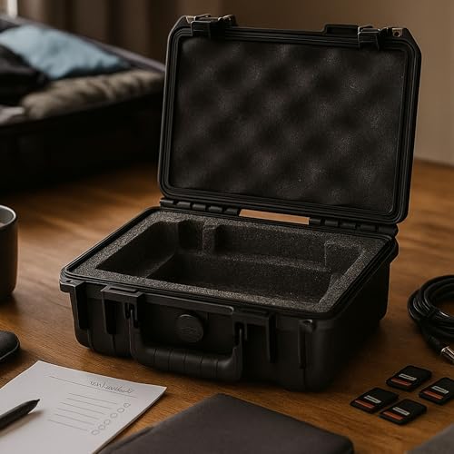 SKB iSeries Media Equipment Case for Design ATEM Mini Switcher, Secure Hard Exterior Foam Audio Visual Storage Box System, 3i-10063ATM, Black - Image 5