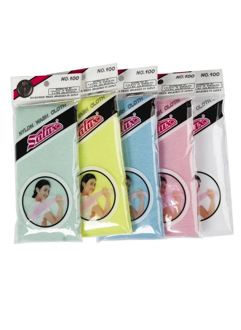سالوكس خمس مناشف البشرة اليابانية من النايلون 35بوصة