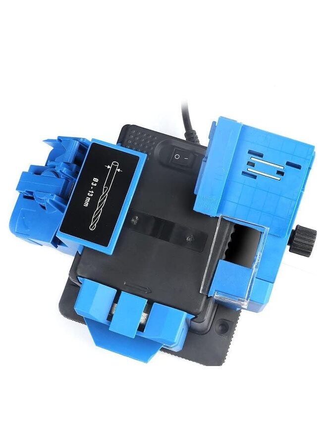Bench Mounting Multipurpose Sharpener, Multi-Functional Electric Knife Sharpener/Chisel/Plane Blade/HSS Drill Sharpening Machine Use for Kitchen Knives Power Tools - Image 4