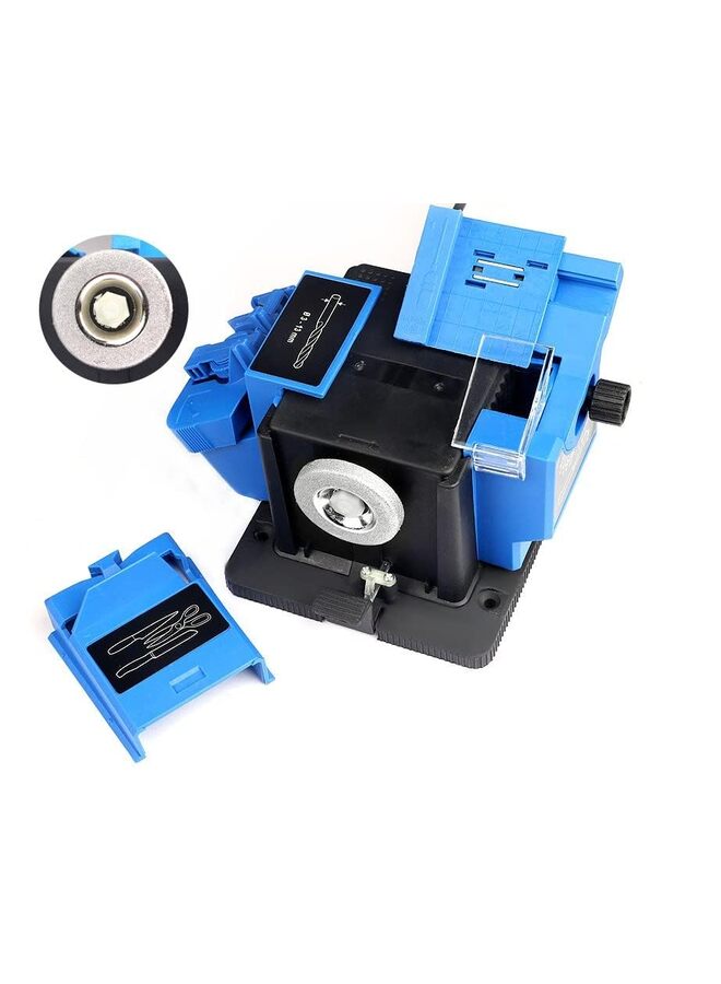 Bench Mounting Multipurpose Sharpener, Multi-Functional Electric Knife Sharpener/Chisel/Plane Blade/HSS Drill Sharpening Machine Use for Kitchen Knives Power Tools - Image 5