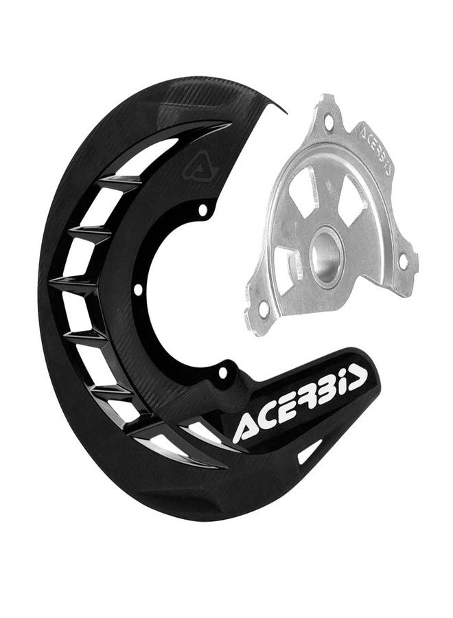 أكربس غطاء قرص الفرامل الأمامي Acerbis X-Brake مع طقم تركيب أسود - Image 1