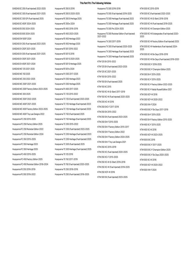 أكربس غطاء قرص الفرامل الأمامي Acerbis X-Brake مع طقم تركيب أسود - Image 2