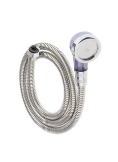 POSITIVE VIBES We Believe in Quality Products POSITIVE VIBES We Believe in Quality Products Hot and Cold Water Mixture Faucet with hand shower for salon Shampoo Station Metal Silver Polished  - Image 3