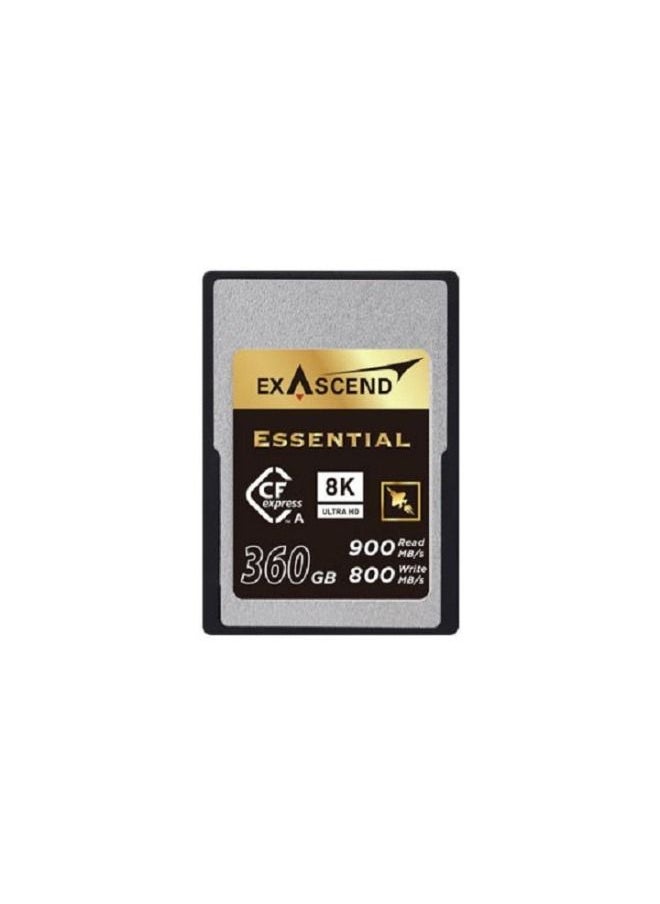 Essential Exascend 360GB Essential Series CFexpress Type A Memory Card  - Image 1