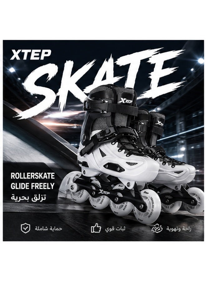 XTEP Roller Skates, Adult Skates, University Club, Boys and Girls, Adult Beginner Amateur, Roller Skating, Inline Skates, Ice Skating - Image 3