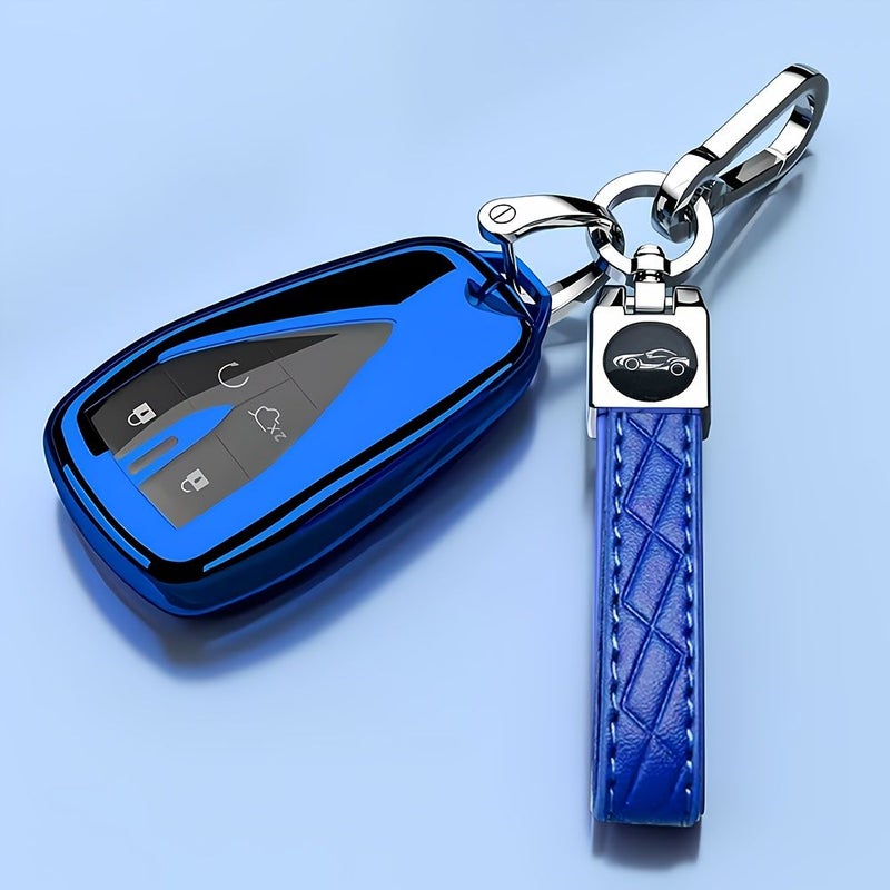 For Changan CS85 CS95 2023 CS35 Plus 2024 Uni V Uni Z CCAG A05 Q05 EADO Oshan Z6 X5 X7 Plus Yabok Key Cover Embossed Lock Black TPU Car Key Case Protection Accessories - Image 2