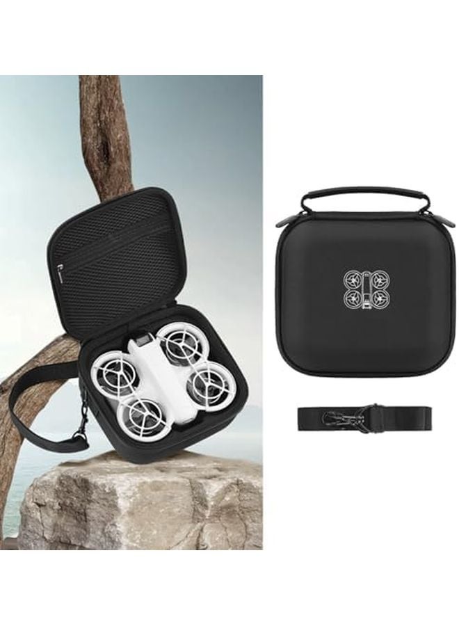 Black UAV Drone Protective Carrying Bag With Adjustable Shoulder Strap - Image 4