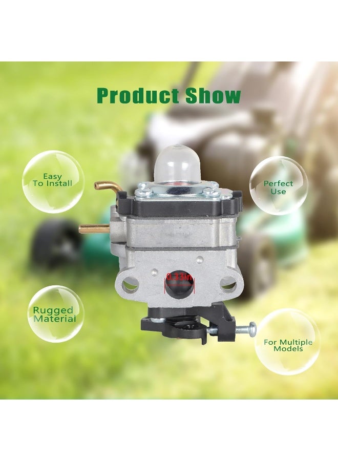 YSMN Carburetor Replacement For Troy Bilt Edger Tb516Ec 29Cc 4 Stroke Engine - Image 5