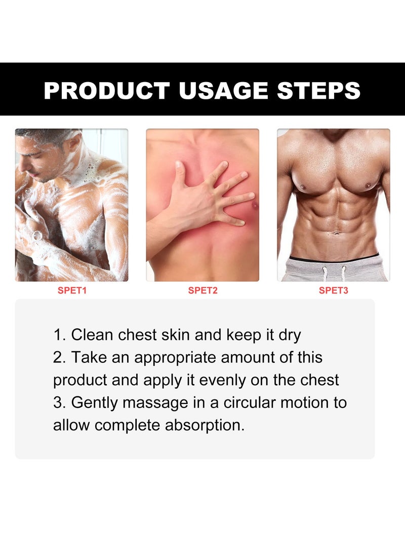 ximonth Men Therm Bee Venom Gynecomastia Oil,Natural Body Firming Spray for Men - Image 2