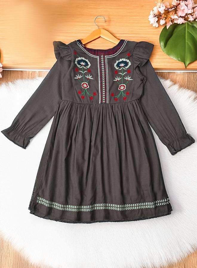 بيلا مودا فستان - مطرز - Image 1