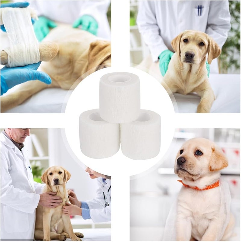 ضمادة رياضية مرنة ذاتية اللاصق متوسطة 3 لفات لحماية إصبع الرسغ من الإصابات - Image 3