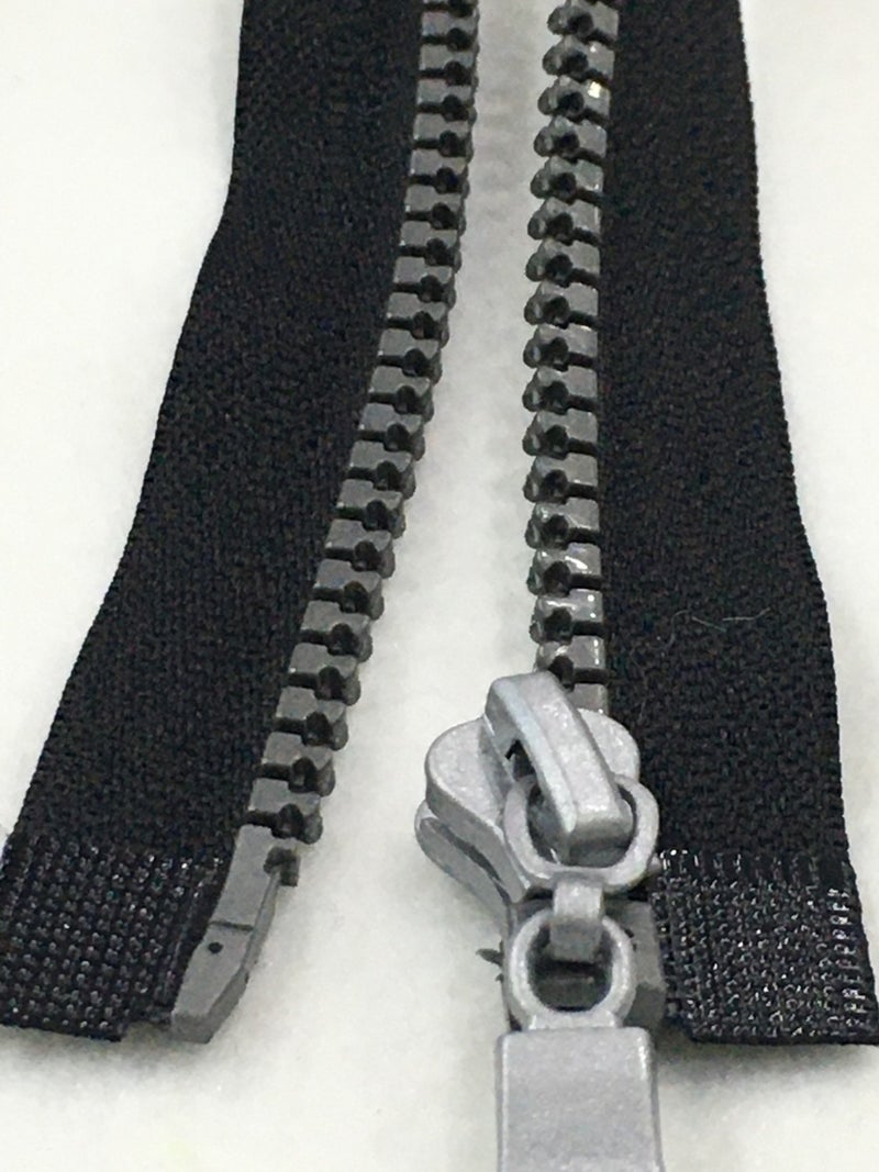 Karan Tuhafiye Karan Haberdashery Coat Zipper 70 cm Black - Image 4
