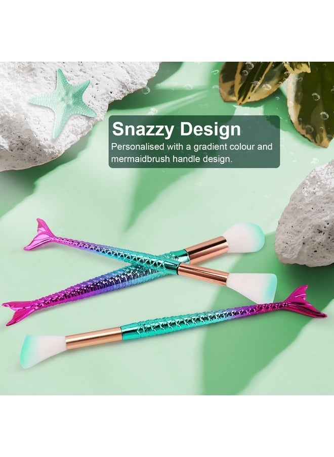 NICEMOVIC Cute Stuff For Tween & Teen Girls, 20Pcs Princess Kids Makeup Brushes Sets For Girls, Teen Girl Gifts Trendy Stuff Christmas Gift Ideas Stocking Stuffers For Girls Kids Cute Make Up Tool Set  - Image 4